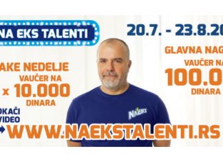 Nagradni konkurs: Na eks talenti za 100.000 dinara