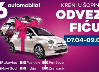 BIG nagradna igra 2021: KRENI U ŠOPING I ODVEZI FIĆU!