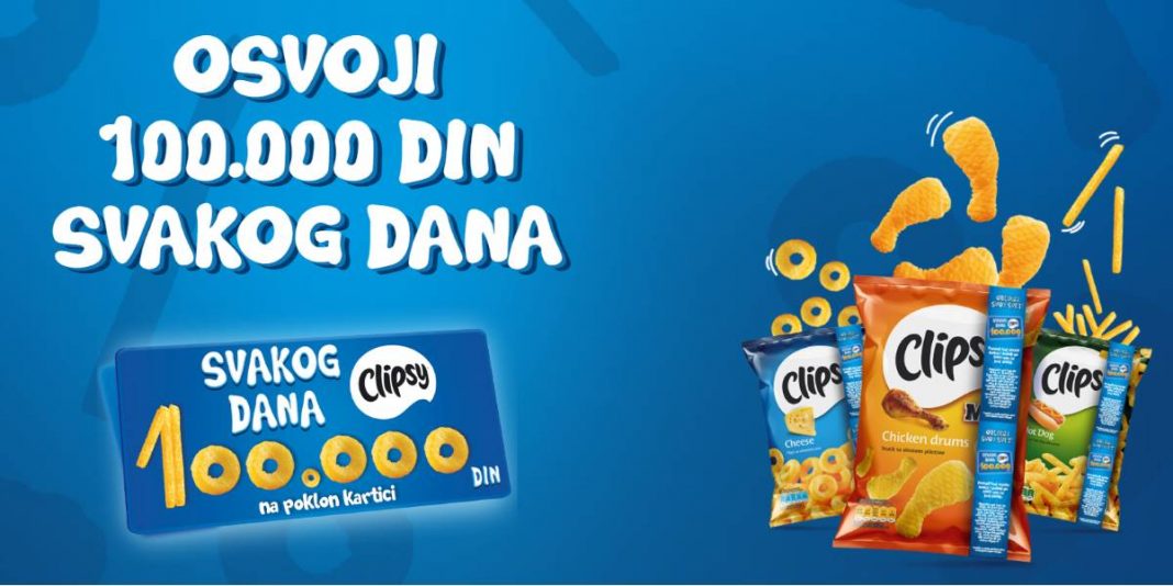 Clipsy nagradna igra 2021