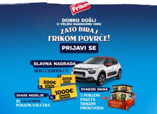 Frikom nagradna igra 2021: Frikom povrće točak sreće pokreće