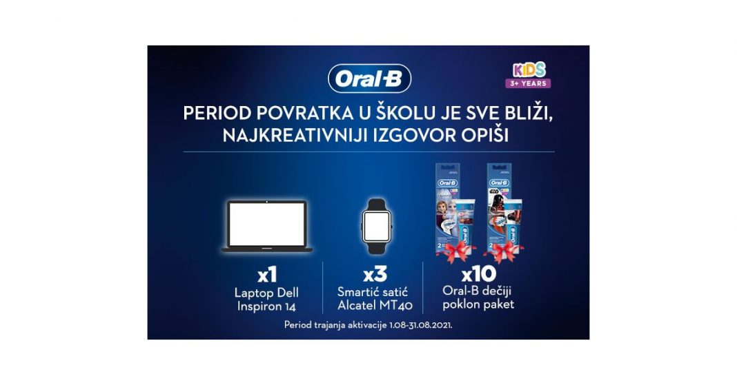 Oral B nagradna igra 2021