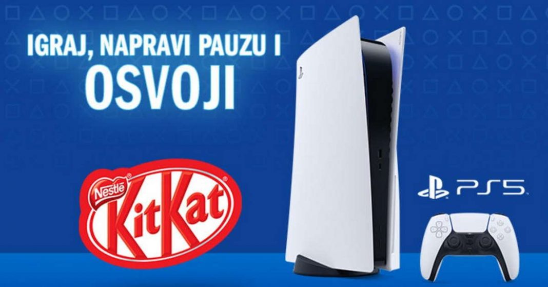KitKat nagradna igra 2022: Nestle nagradna igra - Kit kat & PS5
