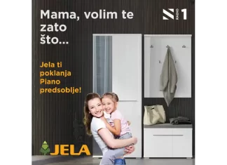 Jela Jagodina poklanja predsoblje Piano!