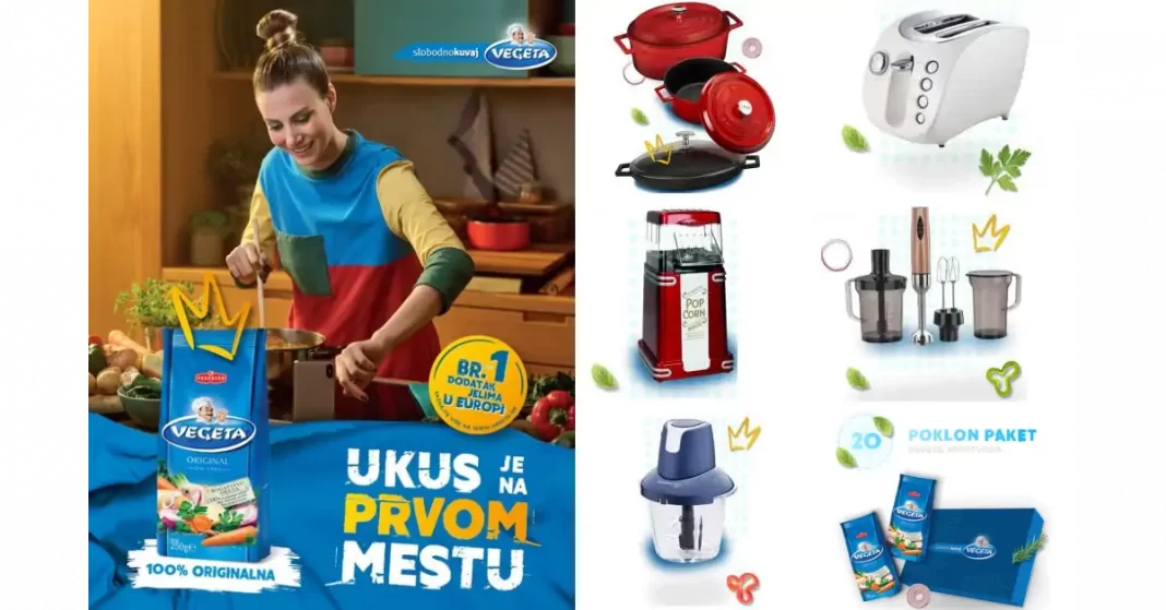 Vegeta nagradna igra 2022: Ukus je na prvom mestu!