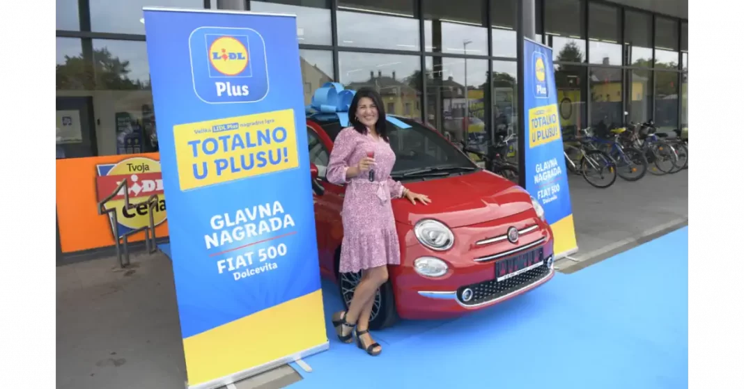 Lidl nagradna igra Lidl PLUS: FIAT 500 OSVOJILA PANČEVKA