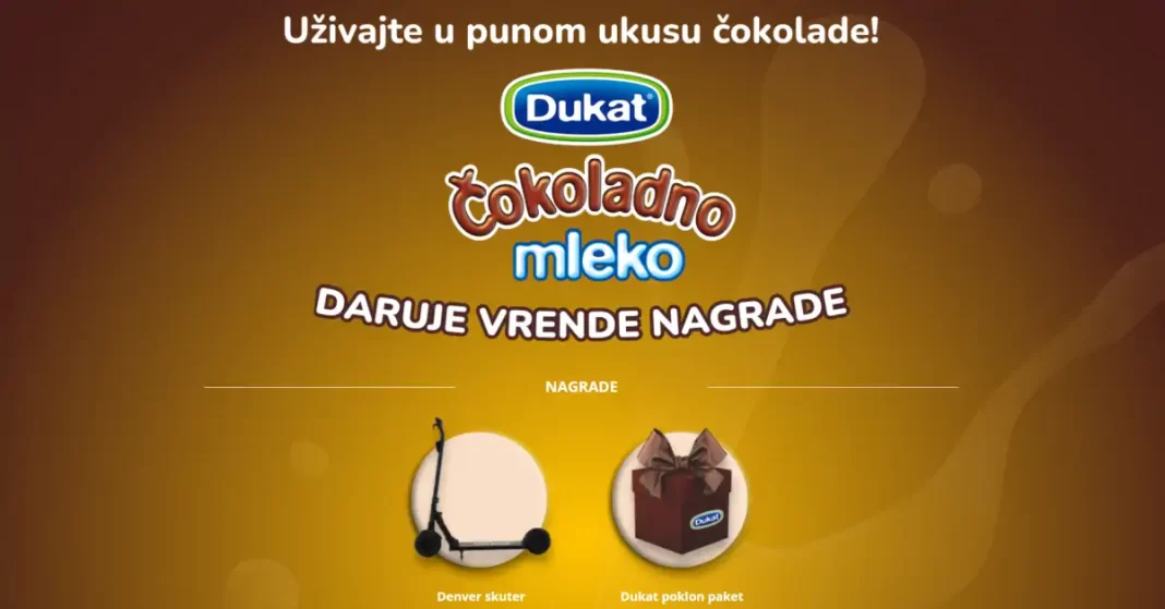 Dukat nagradna igra 2022: Uživajte u punom ukusu čokolade!