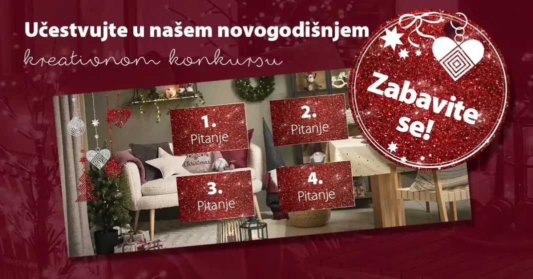 JYSK nagradna igra 2022: Novogodišnji konkurs