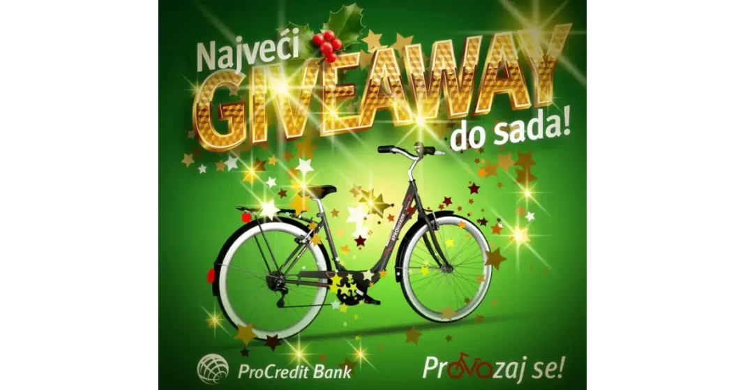 procredit-banka-nagradna-igra-2022-osvoji-bicikl-na-instagramu-provozaj-se-decembar