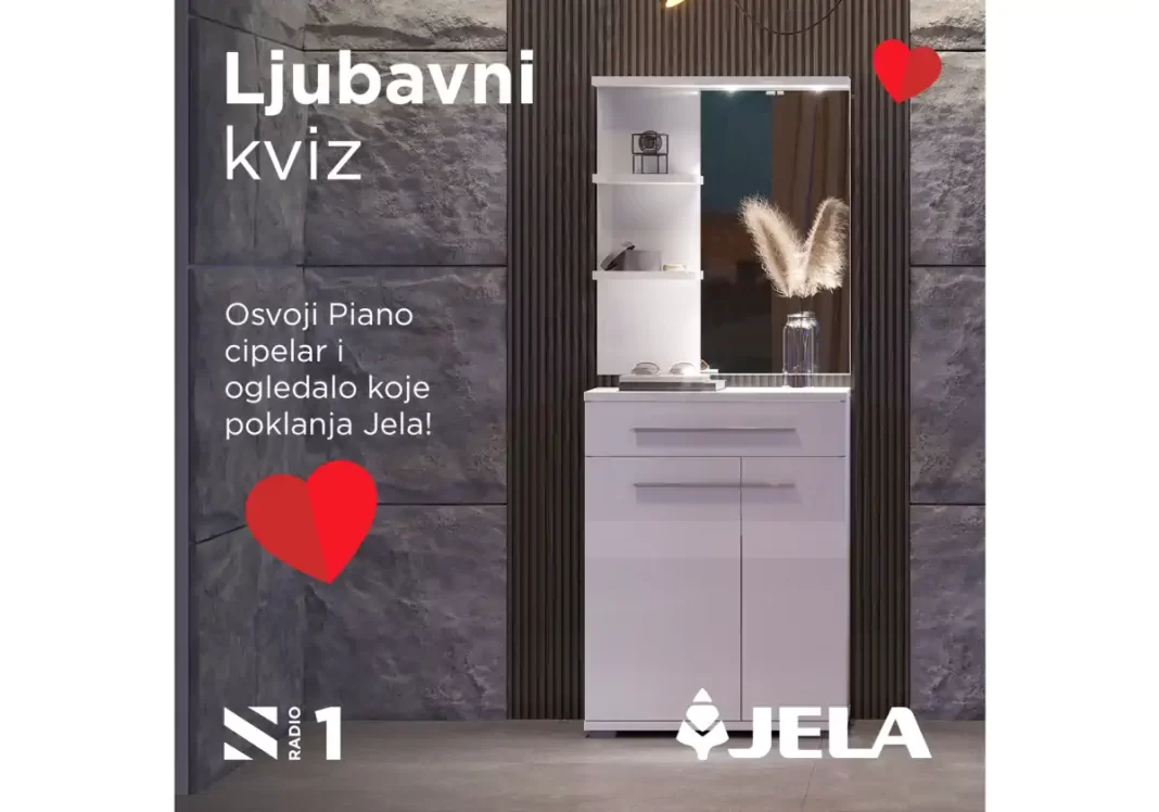 Jela Jagodina poklanja Piano cipelarnik i ogledalo!