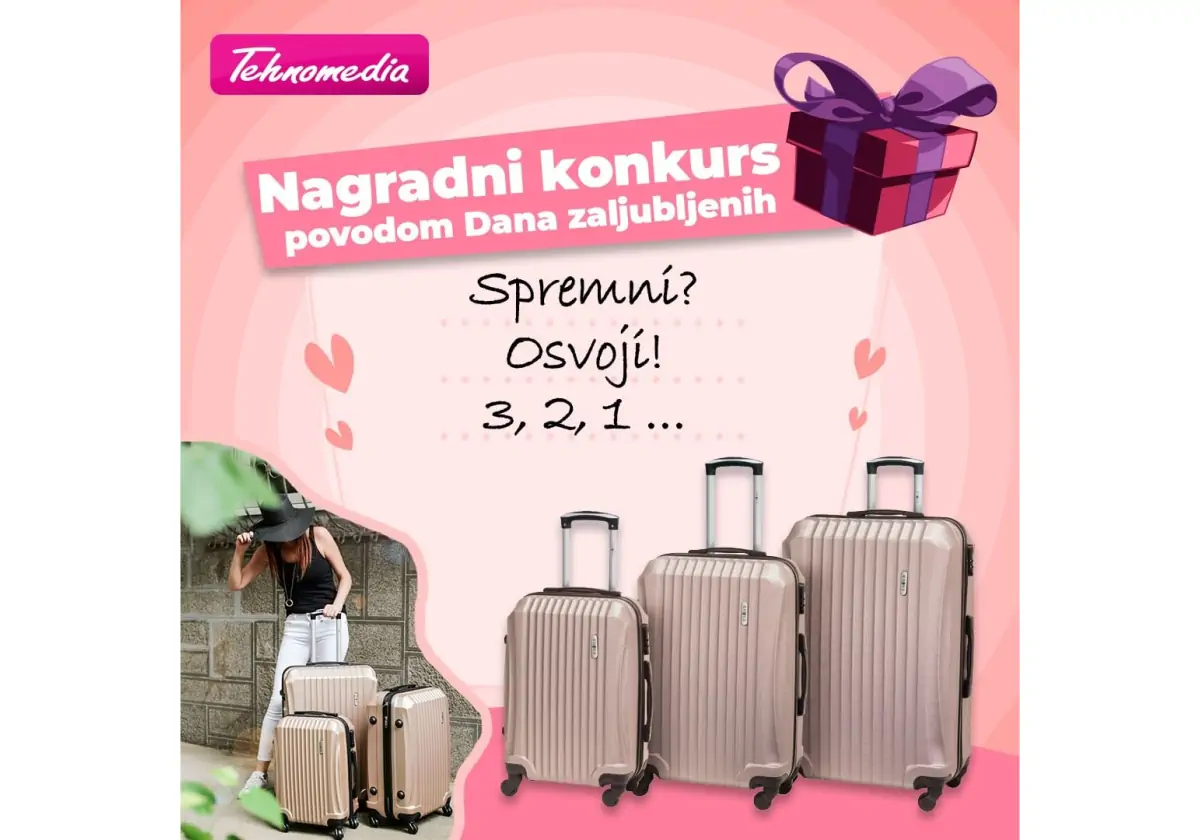 Tehnomedia: Nagradni konkurs povodom Dana zaljubljenih