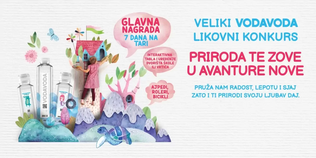 VodaVoda nagradni konkurs 2023: Priroda te zove u avanture nove