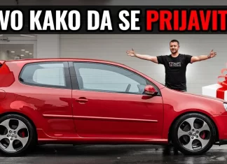 PetrolHeads Auto Vlog nagradna igra za automobil VW Golf 5 GTI 2004