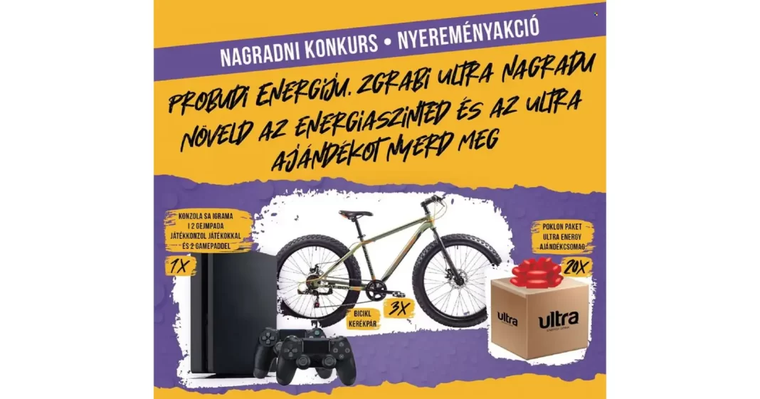 Ultra nagradna igra u DTL SP marketima: Probudi eneriju i zgrabi Ultra nagradu