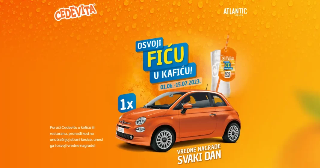 Cedevita nagradna igra 2023: Fićo u kafiću