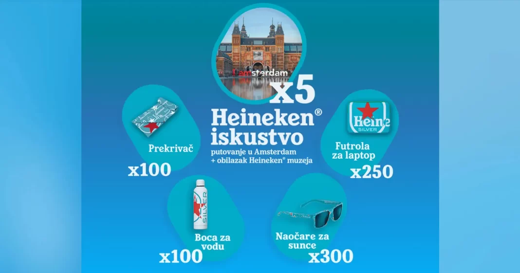 Heineken nagradna igra 2023: Heineken Silver - Probaj i osvoji!