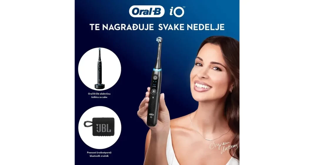 Oral-B nagradna igra 2023: Oral-B nagrađuje svake nedelje