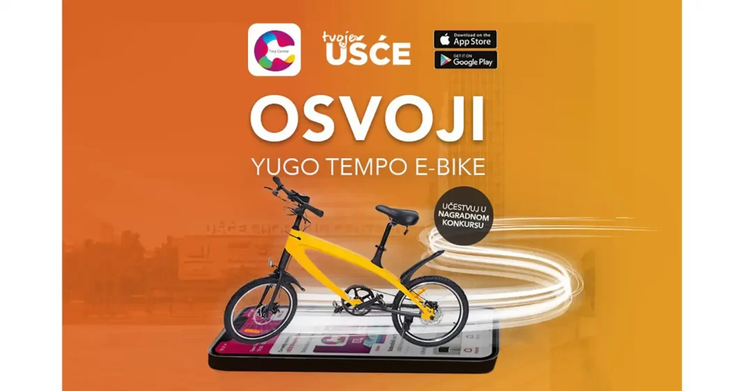 Tvoj centar nagradna igra 2023: Nagradni konkurs za YUGO TEMPO E-bike