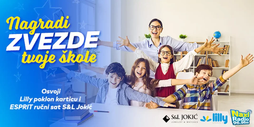Naxi nagradna igra: Nagradi zvezde tvoje škole