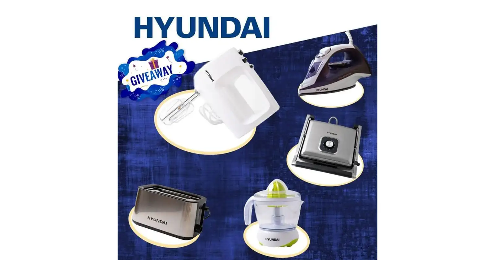 Roda nagradna igra: Hyundai Giveaway za kućne aparate