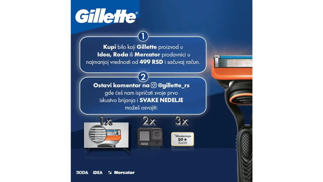 Gillette nagradna igra: Sećate li se svog prvog brijanja?