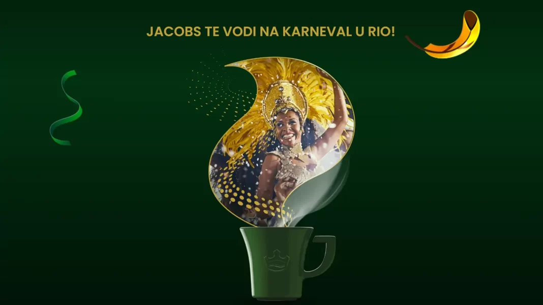 Jacobs nagradna igra 2023: Jacobs te vodi na karneval u Rio!