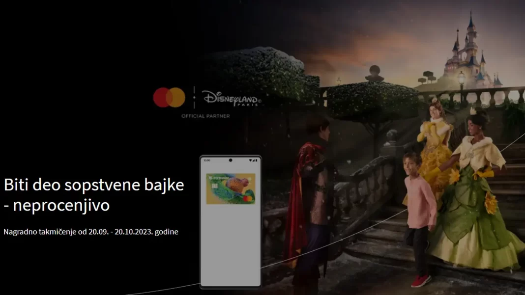 Mastercard i OTP nagradna igra: Mastercard i OTP vas vode u Diznilend