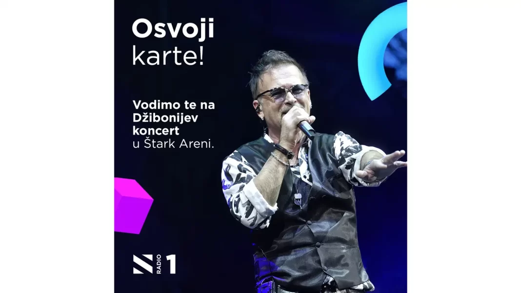 Radio S nagradna aktivacija: Radio S te vodi na Džibonijev koncert