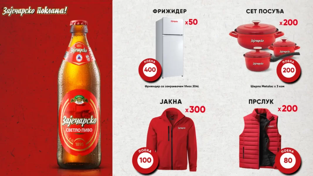 Zaječarsko nagradna igra 2023: Zaječarsko poklanja