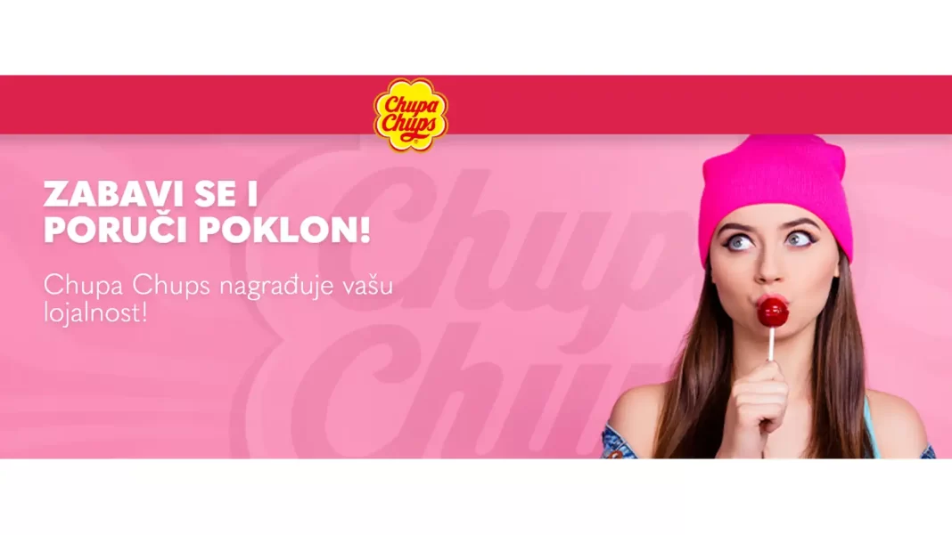 Chupa Chups nagradna igra: Pridruži se Chupa Chups clubu