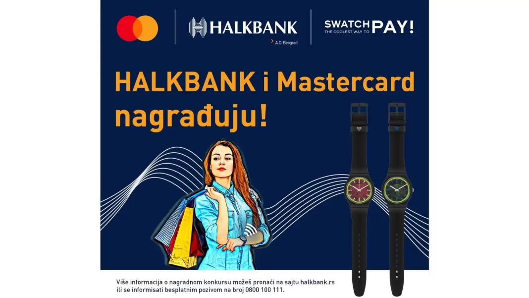 Halkbank nagradna igra uz Mastercard za Swatch sat