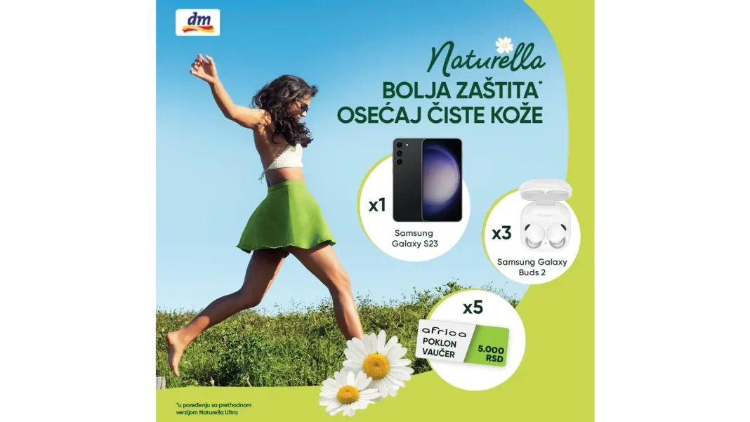 Naturella nagradna igra: Bolja zaštita i osjećaj čiste kože
