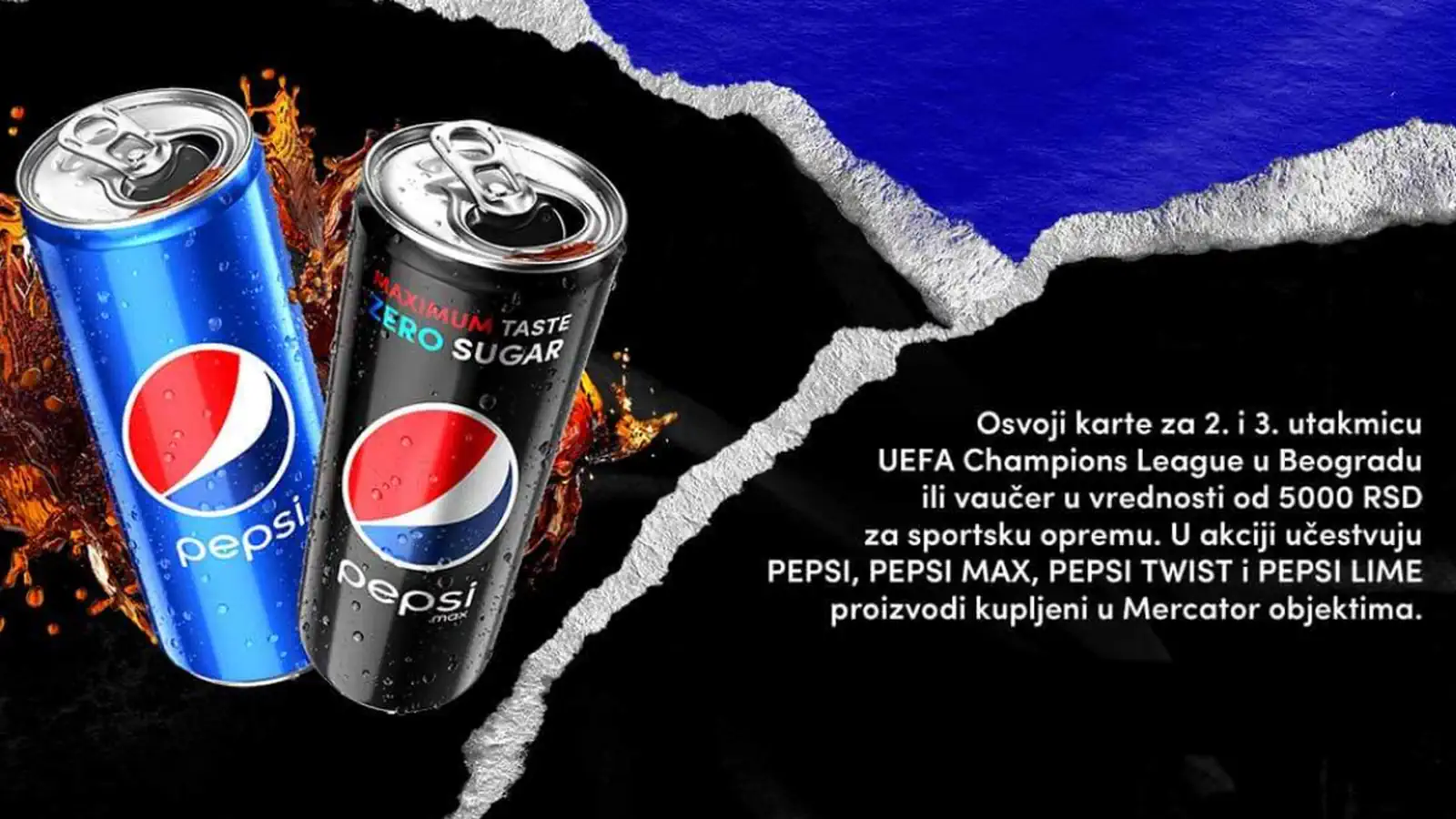 Pepsi nagradna igra: Prati svoj ukus i osvoji!