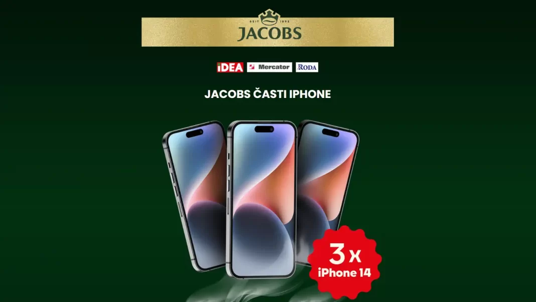 Jacobs nagradna igra: Jacobs časti iPhone