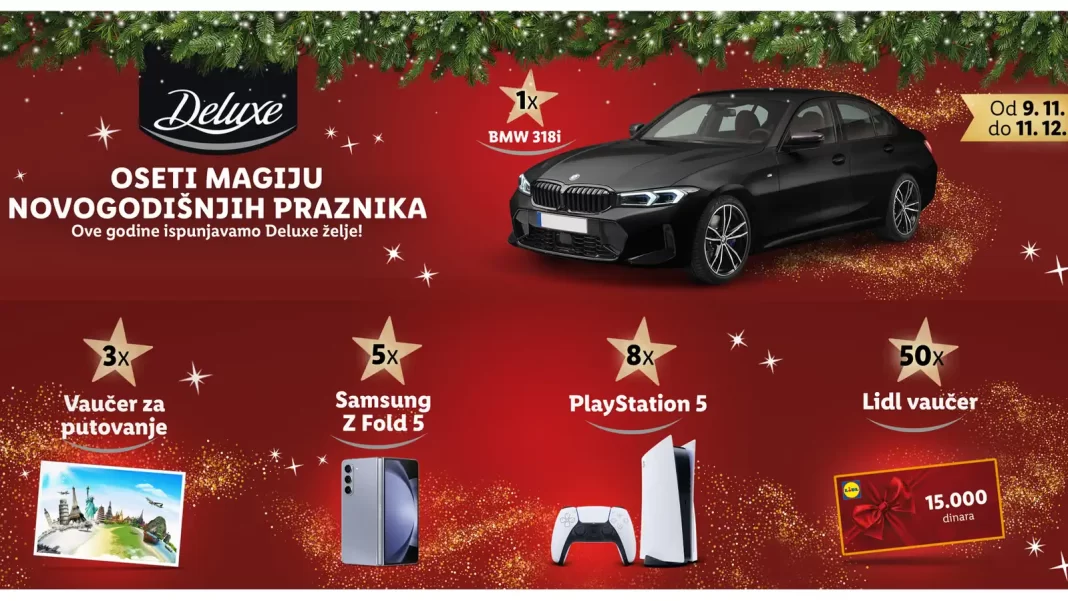 Lidl nagradna igra: Deluxe nagradna igra za automobil BMW 318I