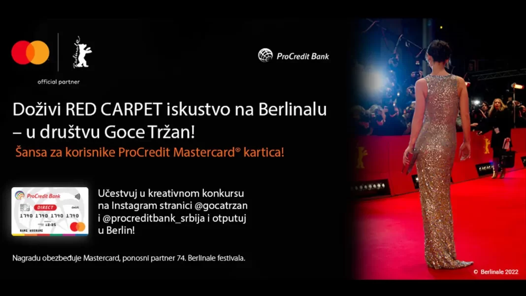 ProCredit Banka nagradna igra 2024: #procreditberlinale