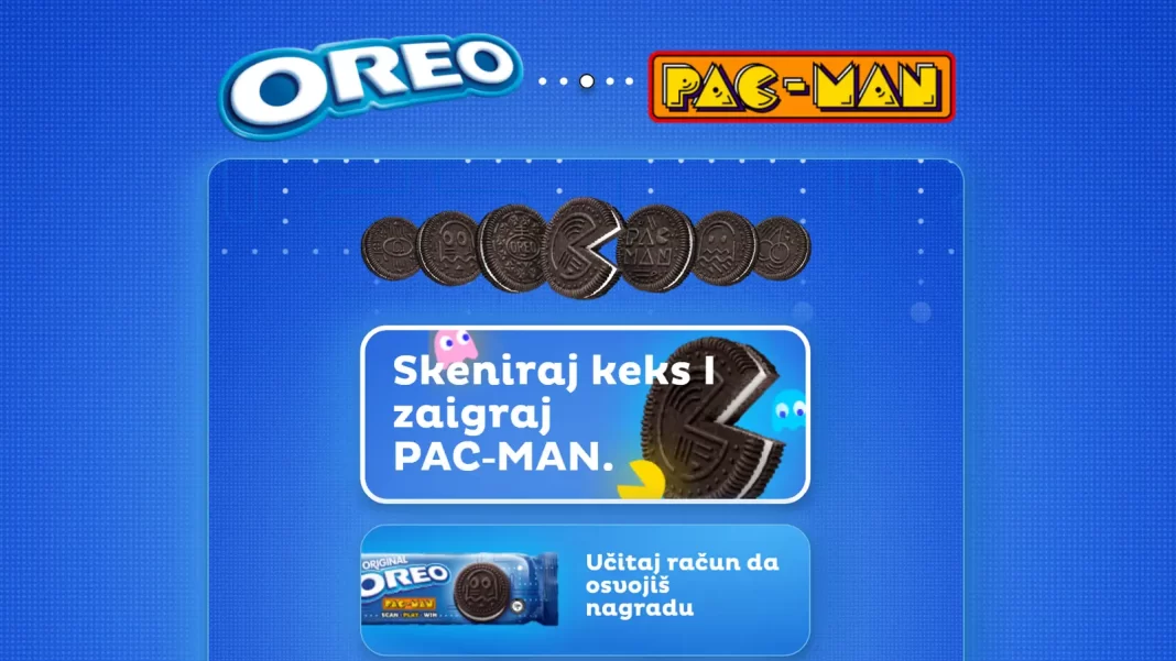 Oreo nagradna igra 2024: Oreo X PAC-MAN