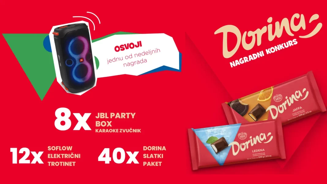 Dorina nagradna igra na dorina.rs