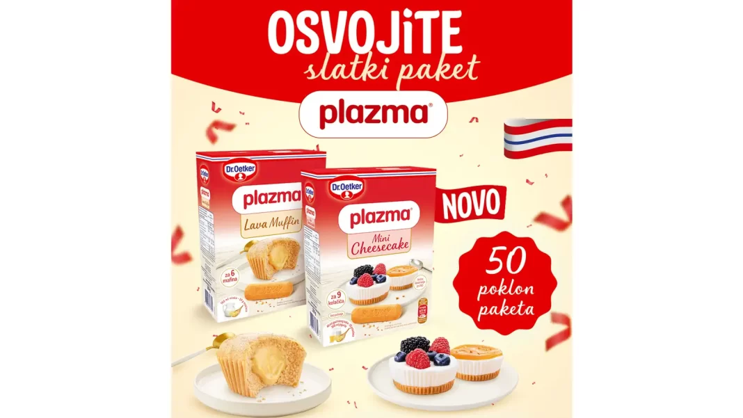 Dr. Oetker nagradna igra za plazma pakete