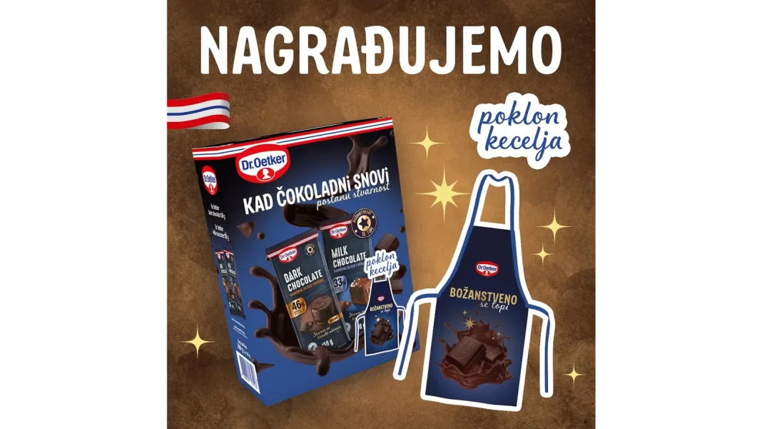 Dr. Oetker nagradna igra 2024: Osvoji jedan od 20 poklon paketa