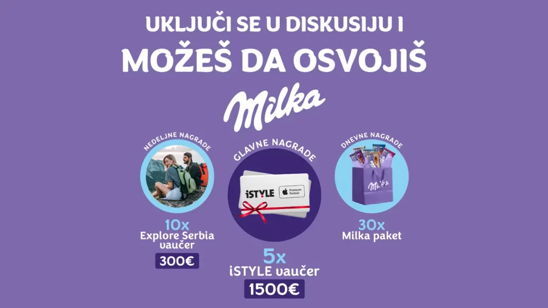 Milka nagradna igra 2024