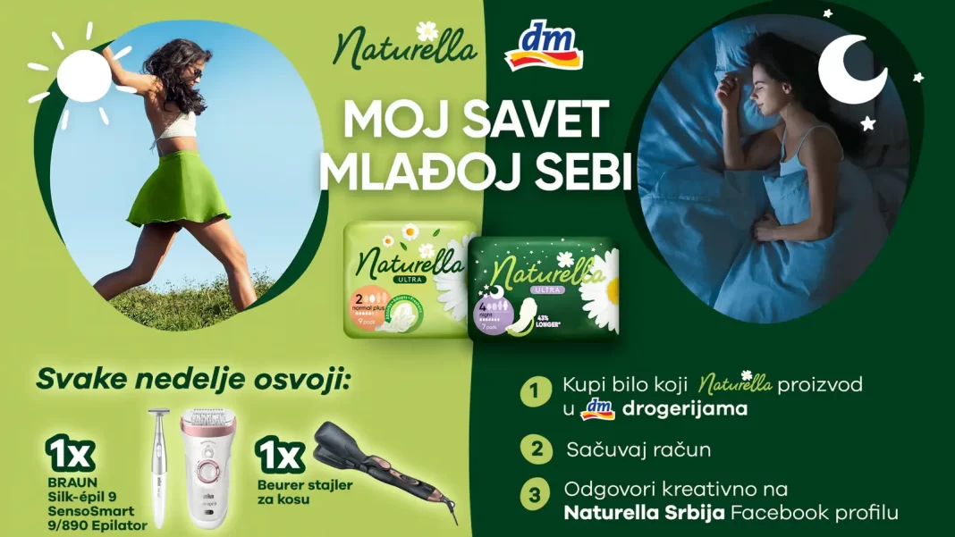 Naturella nagradna igra: Moj savet mlađoj sebi