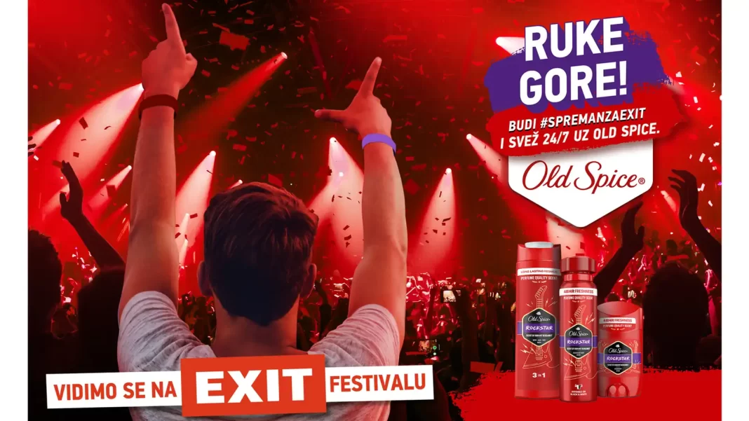 Uz Old Spice osvoji VIP karte za Exit 2024 Uz Old Spice osvoji VIP karte za Exit 2024