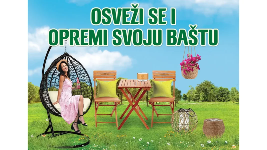 Somersby nagradna igra 2024: Opremi svoju Somersby baštu