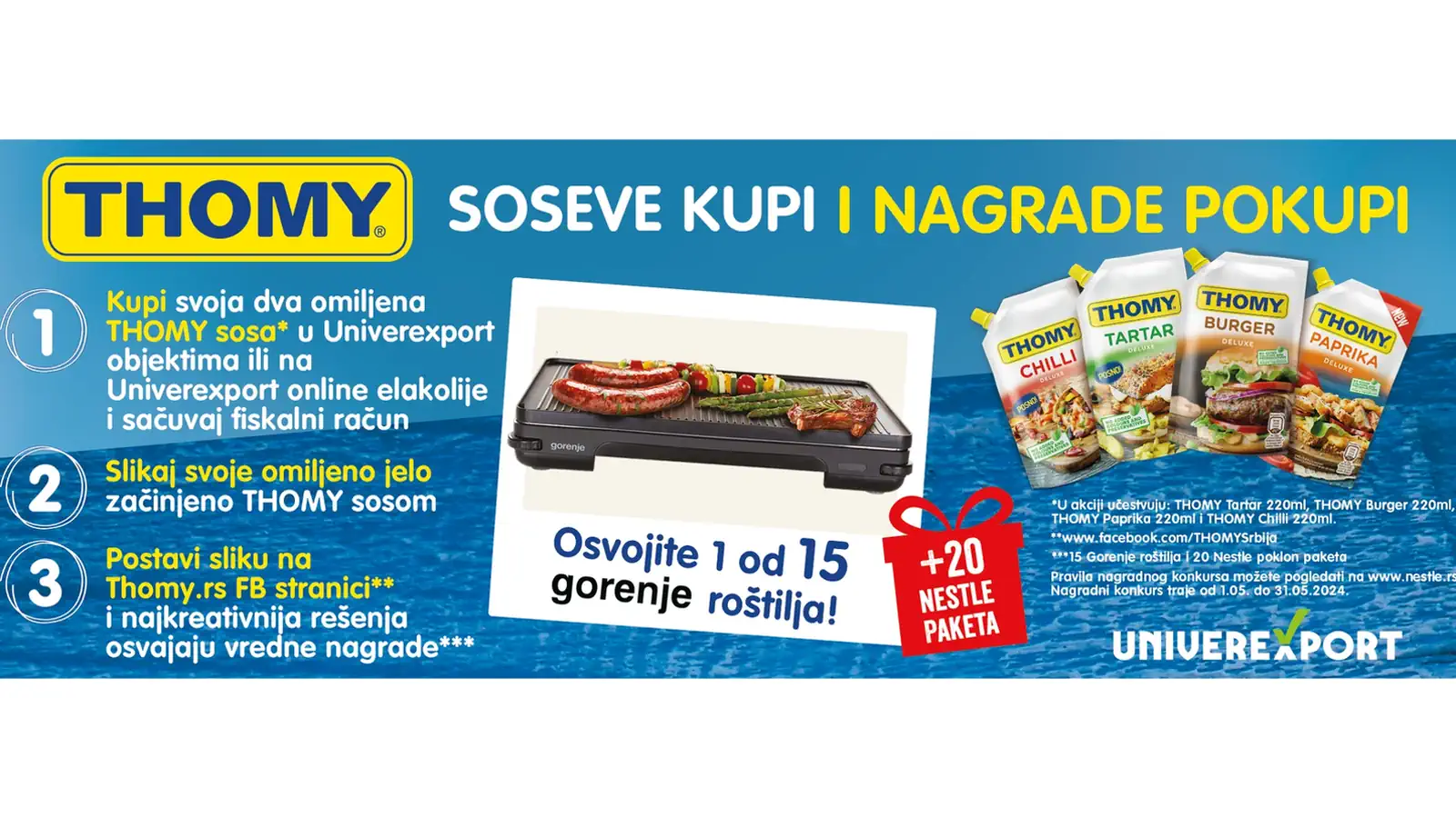 THOMY nagradna igra: THOMY Soseve kupi i nagrade pokupi