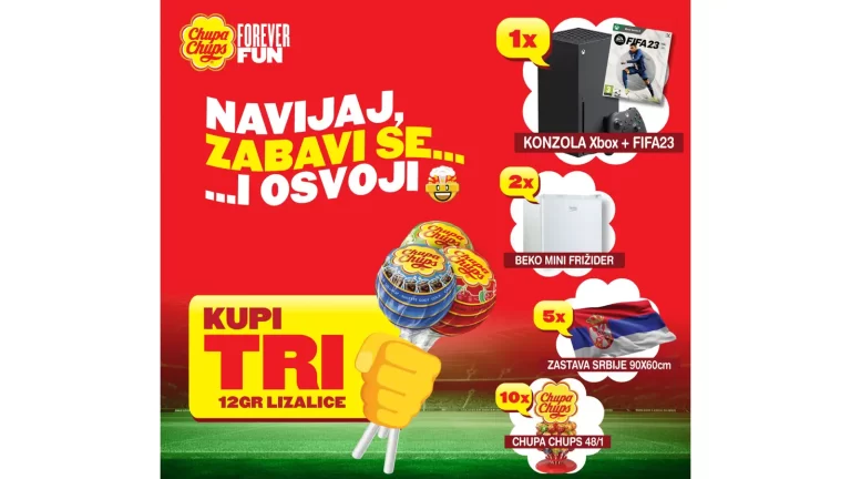 CHUPA CHUPS nagradna igra 2024