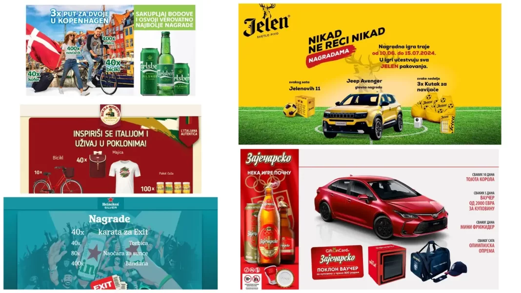 Gledajte uživo prenos utakmice Srbija - Engleska, uživajte uz pivo i osvajajte fantastične nagrade!