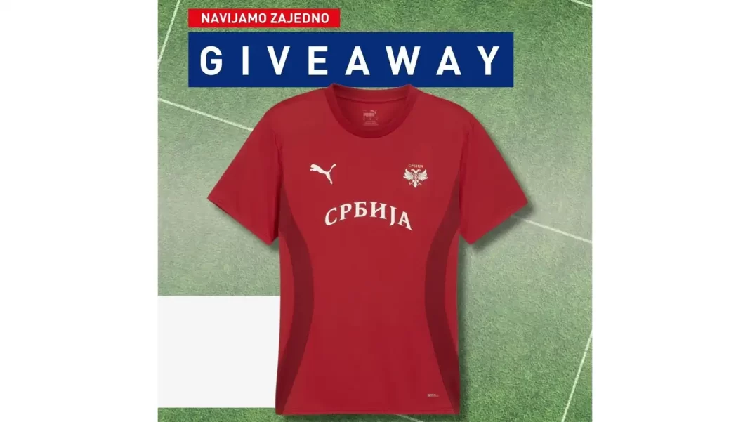 INTERSPORT Srbija giveaway za zvaničnu prematch majicu
