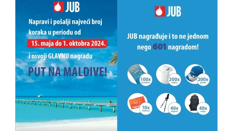 JUB nagradna igra 2024