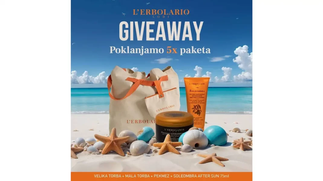 L'Erbolario giveaway na Instagramu i Facebooku