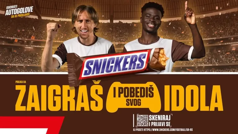 Snickers nagradna igra: Snickers autogol 2024